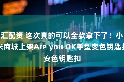 汇配资 这次真的可以全款拿下了！小米商城上架Are you OK手型变色钥匙扣